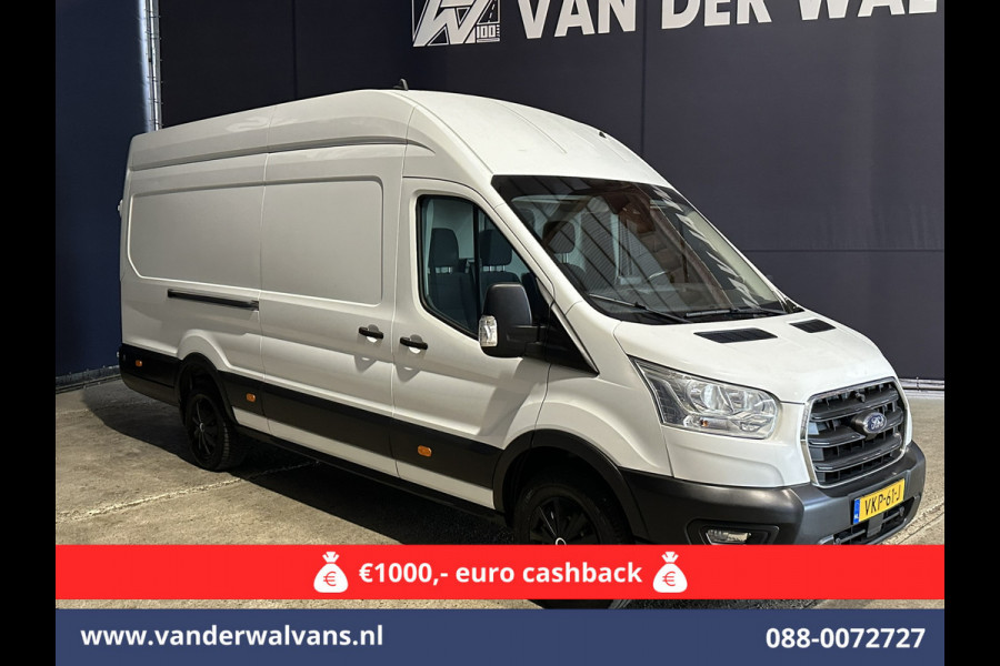 Ford Transit 2.0 TDCI L4H3 Jumbo Euro6 Airco | Cruisecontrol | Apple Carplay | Android Auto | Parkeersensoren Verwarmde voorruit, Bijrijdersbank
