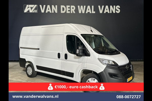 Opel Movano 2.2 CDTI 120pk L2H2 Euro6 # Airco | Navigatie | Camera | Cruisecontrol | Parkeersensoren Bluetooth-telefoonvoorbereiding, Bijrijdersbank