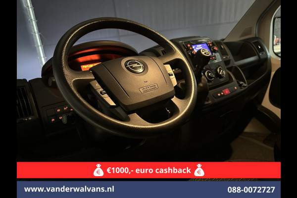 Opel Movano 2.2 CDTI 120pk L2H2 Euro6 # Airco | Navigatie | Camera | Cruisecontrol | Parkeersensoren Bluetooth-telefoonvoorbereiding, Bijrijdersbank