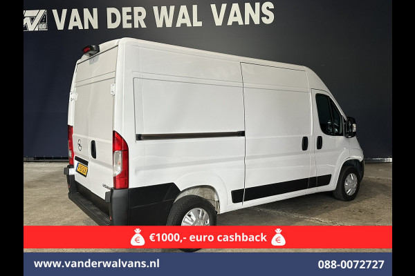 Opel Movano 2.2 CDTI 120pk L2H2 Euro6 # Airco | Navigatie | Camera | Cruisecontrol | Parkeersensoren Bluetooth-telefoonvoorbereiding, Bijrijdersbank