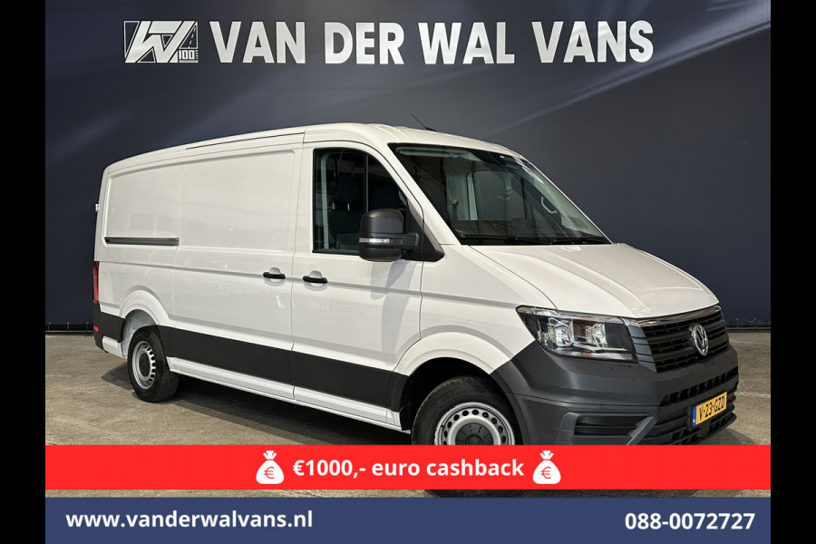 Volkswagen Crafter 2.0 TDI 140pk L3H2 L2H1 Euro6 # Airco | Cruisecontrol | Bijrijdersbank 3000kg trekvermogen