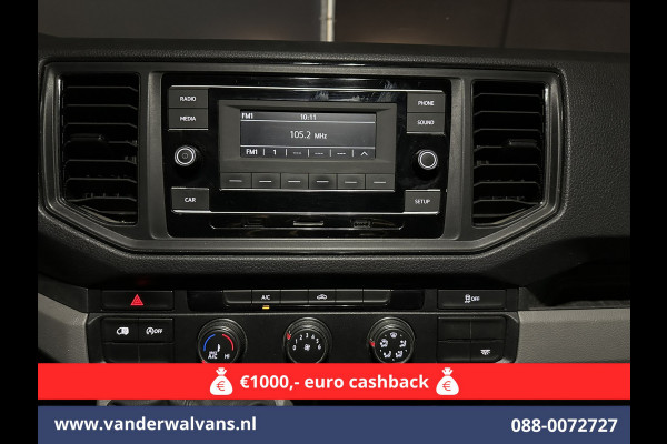 Volkswagen Crafter 2.0 TDI 140pk L3H2 L2H1 Euro6 # Airco | Cruisecontrol | Bijrijdersbank 3000kg trekvermogen