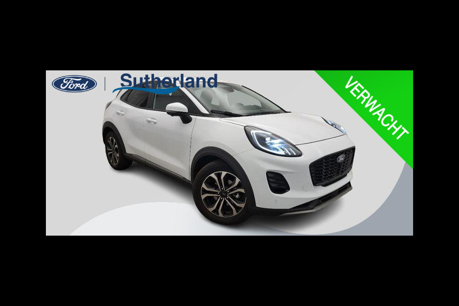 Ford Puma 1.0 EcoBoost Hybrid Titanium 125pk | Driver Assistance Pack | Matrix LED koplampen | Winterpack | Reservewiel | Comfort Pack