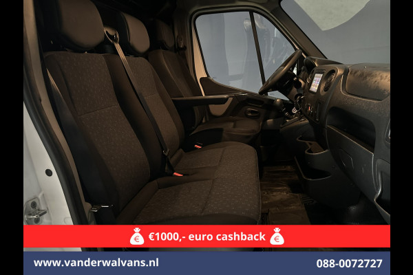 Opel Movano 2.3 CDTI 145pk L2H2 Euro6 Airco | Imperiaal | Trap | Camera | Navigatie | 2500kg Trekhaak Cruisecontrol, Parkeersensoren, Bijrijdersbank