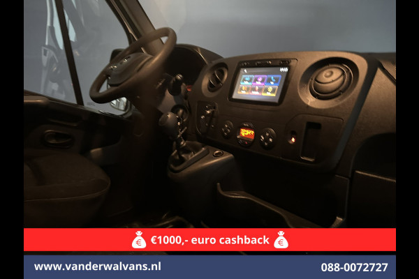 Opel Movano 2.3 CDTI 145pk L2H2 Euro6 Airco | Imperiaal | Trap | Camera | Navigatie | 2500kg Trekhaak Cruisecontrol, Parkeersensoren, Bijrijdersbank
