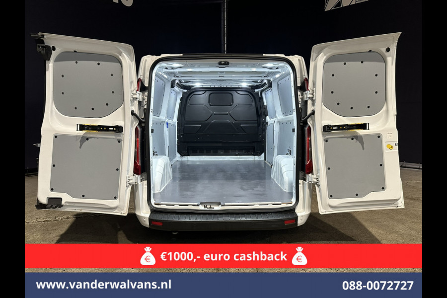 Ford Transit Custom 2.0 TDCI L2H1 Euro6 Airco | Apple Carplay | Camera | Cruisecontrol | LED Parkeersensoren, Android Auto, Bijrijdersbank, Verwarmde voorruit, 2800kg trekvermogen Ford Transit Custom 2.0 TDCI L2H1 Euro6 Airco | Apple Carplay | Camera | Cruisecontrol | LED Parkeersensoren, Android Auto, Bijrijdersbank, Verwarmde voorruit, 2800kg trekvermogen