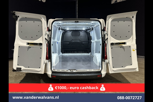 Ford Transit Custom 2.0 TDCI L2H1 Euro6 Airco | Apple Carplay | Camera | Cruisecontrol | LED Parkeersensoren, Android Auto, Bijrijdersbank, Verwarmde voorruit, 2800kg trekvermogen Ford Transit Custom 2.0 TDCI L2H1 Euro6 Airco | Apple Carplay | Camera | Cruisecontrol | LED Parkeersensoren, Android Auto, Bijrijdersbank, Verwarmde voorruit, 2800kg trekvermogen