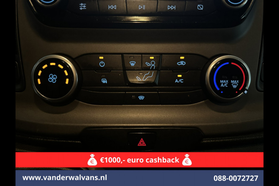 Ford Transit Custom 2.0 TDCI L2H1 Euro6 Airco | Apple Carplay | Camera | Cruisecontrol | LED Parkeersensoren, Android Auto, Bijrijdersbank, Verwarmde voorruit, 2800kg trekvermogen Ford Transit Custom 2.0 TDCI L2H1 Euro6 Airco | Apple Carplay | Camera | Cruisecontrol | LED Parkeersensoren, Android Auto, Bijrijdersbank, Verwarmde voorruit, 2800kg trekvermogen
