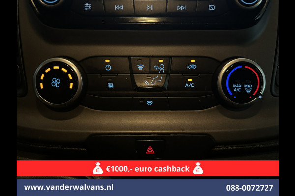 Ford Transit Custom 2.0 TDCI L2H1 Euro6 Airco | Apple Carplay | Camera | Cruisecontrol | LED Parkeersensoren, Android Auto, Bijrijdersbank, Verwarmde voorruit, 2800kg trekvermogen Ford Transit Custom 2.0 TDCI L2H1 Euro6 Airco | Apple Carplay | Camera | Cruisecontrol | LED Parkeersensoren, Android Auto, Bijrijdersbank, Verwarmde voorruit, 2800kg trekvermogen