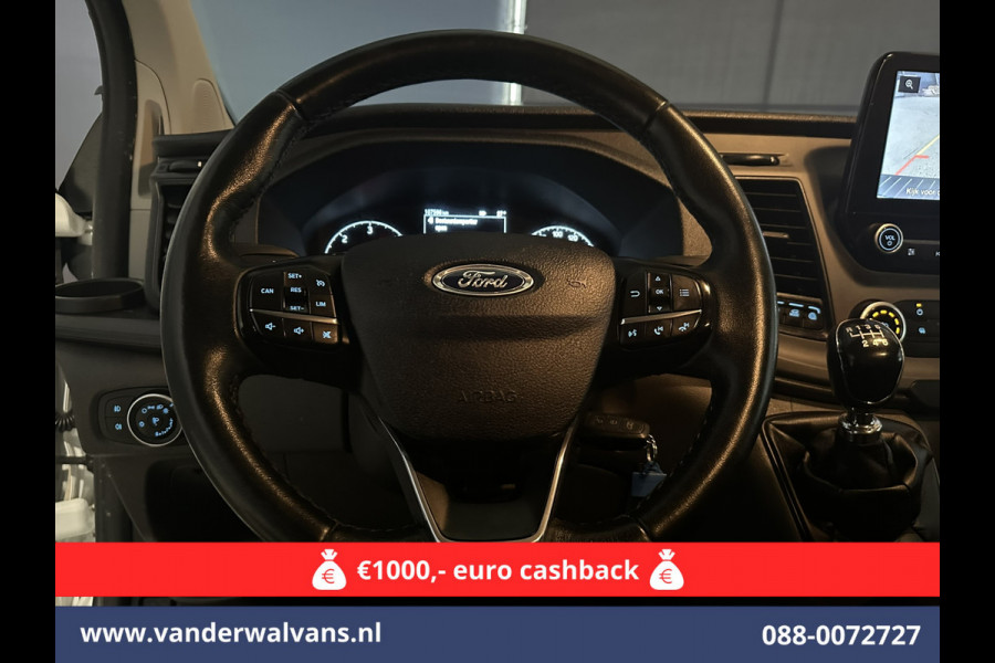 Ford Transit Custom 2.0 TDCI L2H1 Euro6 Airco | Apple Carplay | Camera | Cruisecontrol | LED Parkeersensoren, Android Auto, Bijrijdersbank, Verwarmde voorruit, 2800kg trekvermogen Ford Transit Custom 2.0 TDCI L2H1 Euro6 Airco | Apple Carplay | Camera | Cruisecontrol | LED Parkeersensoren, Android Auto, Bijrijdersbank, Verwarmde voorruit, 2800kg trekvermogen
