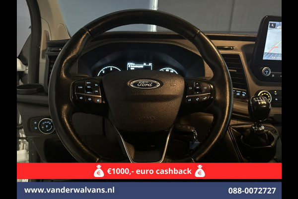 Ford Transit Custom 2.0 TDCI L2H1 Euro6 Airco | Apple Carplay | Camera | Cruisecontrol | LED Parkeersensoren, Android Auto, Bijrijdersbank, Verwarmde voorruit, 2800kg trekvermogen Ford Transit Custom 2.0 TDCI L2H1 Euro6 Airco | Apple Carplay | Camera | Cruisecontrol | LED Parkeersensoren, Android Auto, Bijrijdersbank, Verwarmde voorruit, 2800kg trekvermogen