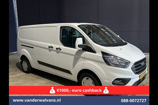 Ford Transit Custom 2.0 TDCI L2H1 Euro6 Airco | Apple Carplay | Camera | Cruisecontrol | LED Parkeersensoren, Android Auto, Bijrijdersbank, Verwarmde voorruit, 2800kg trekvermogen Ford Transit Custom 2.0 TDCI L2H1 Euro6 Airco | Apple Carplay | Camera | Cruisecontrol | LED Parkeersensoren, Android Auto, Bijrijdersbank, Verwarmde voorruit, 2800kg trekvermogen