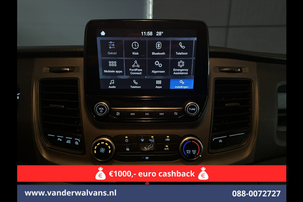Ford Transit Custom 2.0 TDCI L2H1 Euro6 Airco | Apple Carplay | Camera | Cruisecontrol | LED Parkeersensoren, Android Auto, Bijrijdersbank, Verwarmde voorruit, 2800kg trekvermogen Ford Transit Custom 2.0 TDCI L2H1 Euro6 Airco | Apple Carplay | Camera | Cruisecontrol | LED Parkeersensoren, Android Auto, Bijrijdersbank, Verwarmde voorruit, 2800kg trekvermogen