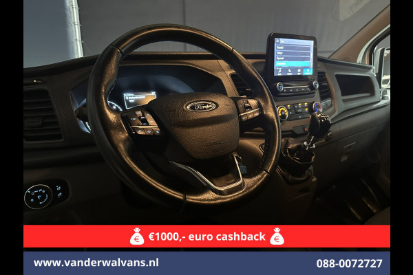Ford Transit Custom 2.0 TDCI L2H1 Euro6 Airco | Apple Carplay | Camera | Cruisecontrol | LED Parkeersensoren, Android Auto, Bijrijdersbank, Verwarmde voorruit, 2800kg trekvermogen Ford Transit Custom 2.0 TDCI L2H1 Euro6 Airco | Apple Carplay | Camera | Cruisecontrol | LED Parkeersensoren, Android Auto, Bijrijdersbank, Verwarmde voorruit, 2800kg trekvermogen