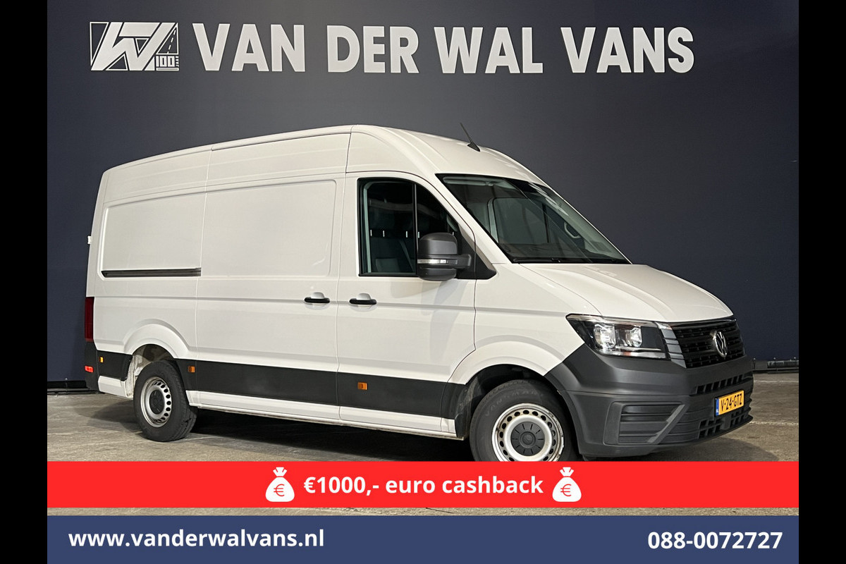 Volkswagen Crafter 2.0 TDI 140pk L3H3 L2H2 Euro6 Airco | Camera | Apple Carplay | Android Auto Bijrijdersbank, 3000kg trekvermogen Volkswagen Crafter 2.0 TDI 140pk L3H3 L2H2 Euro6 Airco | Camera | Apple Carplay | Android Auto Bijrijdersbank, 3000kg trekvermogen
