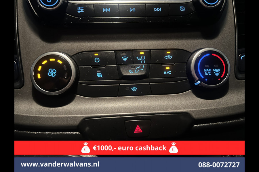 Ford Transit Custom 2.0 TDCI L2H1 Euro6 *Rijklaar Direct Rijden* Airco | Camera | Apple Carplay | Cruisecontrol | LED | Parkeersensoren Android Auto, Verwarmde voorruit, Bijrijdersbank, 2800kg trekvermogen