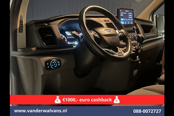 Ford Transit Custom 2.0 TDCI L2H1 Euro6 *Rijklaar Direct Rijden* Airco | Camera | Apple Carplay | Cruisecontrol | LED | Parkeersensoren Android Auto, Verwarmde voorruit, Bijrijdersbank, 2800kg trekvermogen