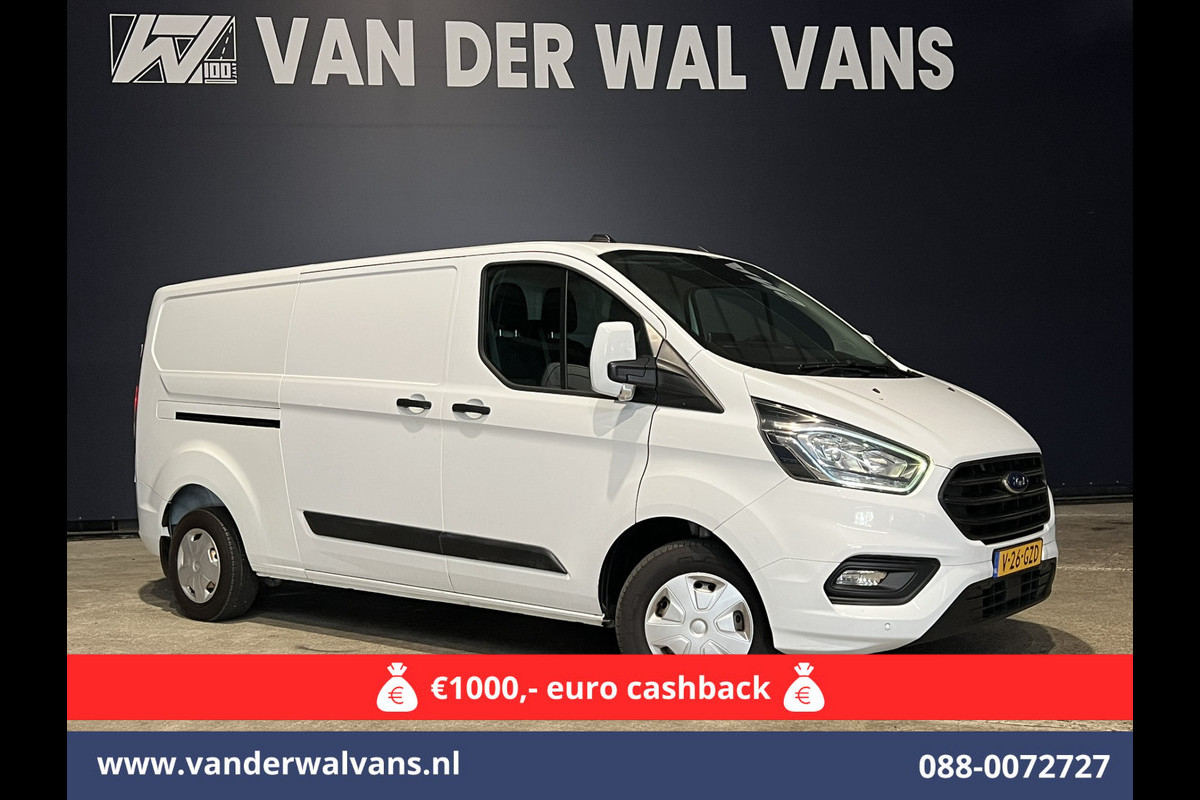 Ford Transit Custom 2.0 TDCI L2H1 Euro6 # Airco | Camera | Apple Carplay | Android Auto | LED | Cruisecontrol Parkeersensoren, verwarmde voorruit, Bijrijdersbank, 2800kg trekvermogen Ford Transit Custom 2.0 TDCI L2H1 Euro6 # Airco | Camera | Apple Carplay | Android Auto | LED | Cruisecontrol Parkeersensoren, verwarmde voorruit, Bijrijdersbank, 2800kg trekvermogen