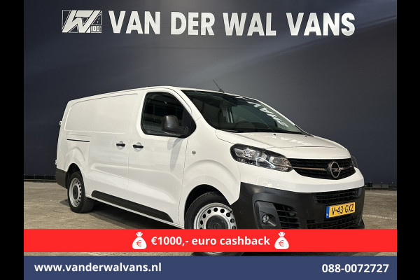 Opel Vivaro 2.0 CDTI 177pk Automaat L3H1 Euro6 # Airco | Camera | Apple Carplay | Android Auto Cruisecontrol, Parkeersensoren, Bijrijdersbank, 2500kg trekvermogen