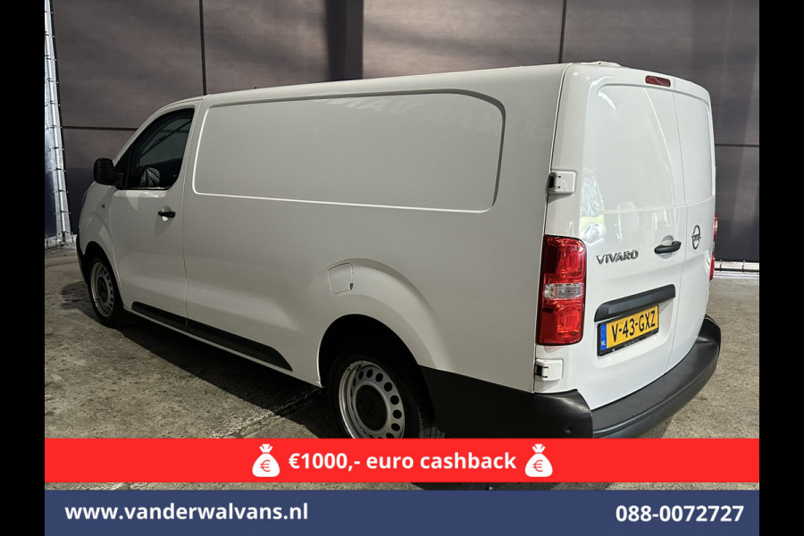 Opel Vivaro 2.0 CDTI 177pk Automaat L3H1 Euro6 # Airco | Camera | Apple Carplay | Android Auto Cruisecontrol, Parkeersensoren, Bijrijdersbank, 2500kg trekvermogen
