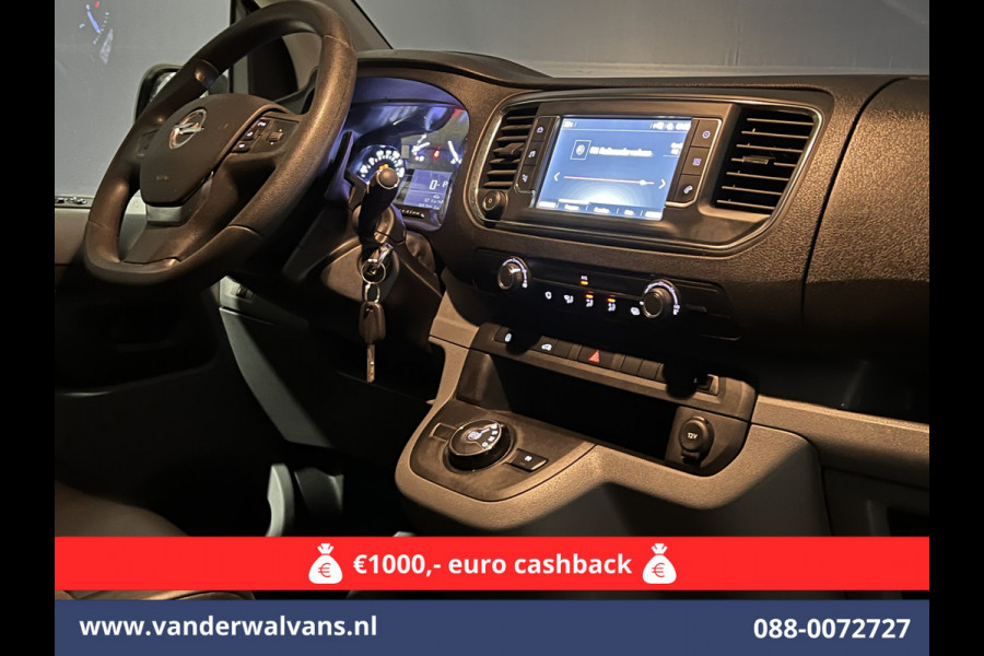 Opel Vivaro 2.0 CDTI 177pk Automaat L3H1 Euro6 # Airco | Camera | Apple Carplay | Android Auto Cruisecontrol, Parkeersensoren, Bijrijdersbank, 2500kg trekvermogen