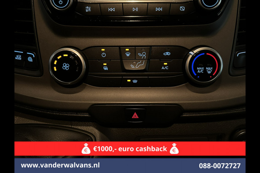 Ford Transit Custom 2.0 TDCI L2H1 Euro6 Airco | Camera | Apple Carplay | LED | Cruisecontrol 2800kg trekvermogen, Android Auto, Parkeersensoren, Verwarmde voorruit, Bijrijdersbank Ford Transit Custom 2.0 TDCI L2H1 Euro6 Airco | Camera | Apple Carplay | LED | Cruisecontrol 2800kg trekvermogen, Android Auto, Parkeersensoren, Verwarmde voorruit, Bijrijdersbank