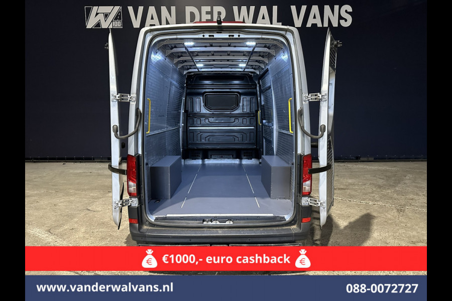 Volkswagen Crafter 2.0 TDI 141pk L3H3 L2H2 Euro6 Airco | Camera | Apple Carplay | Cruisecontrol Android Auto, Parkeersensoren, Bijrijdersbank, 3000kg Trekvermogen, zilver Volkswagen Crafter 2.0 TDI 141pk L3H3 L2H2 Euro6 Airco | Camera | Apple Carplay | Cruisecontrol Android Auto, Parkeersensoren, Bijrijdersbank, 3000kg Trekvermogen, zilver