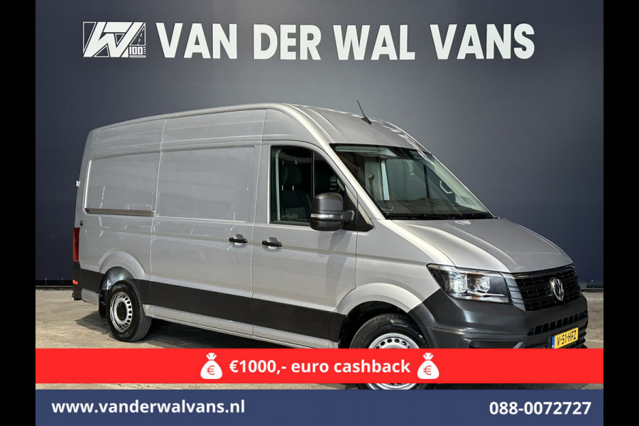 Volkswagen Crafter 2.0 TDI 141pk L3H3 L2H2 Euro6 Airco | Camera | Apple Carplay | Cruisecontrol Android Auto, Parkeersensoren, Bijrijdersbank, 3000kg Trekvermogen, zilver Volkswagen Crafter 2.0 TDI 141pk L3H3 L2H2 Euro6 Airco | Camera | Apple Carplay | Cruisecontrol Android Auto, Parkeersensoren, Bijrijdersbank, 3000kg Trekvermogen, zilver
