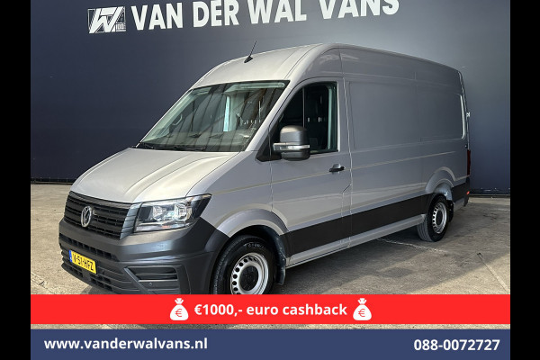 Volkswagen Crafter 2.0 TDI 141pk L3H3 L2H2 Euro6 Airco | Camera | Apple Carplay | Cruisecontrol Android Auto, Parkeersensoren, Bijrijdersbank, 3000kg Trekvermogen, zilver Volkswagen Crafter 2.0 TDI 141pk L3H3 L2H2 Euro6 Airco | Camera | Apple Carplay | Cruisecontrol Android Auto, Parkeersensoren, Bijrijdersbank, 3000kg Trekvermogen, zilver
