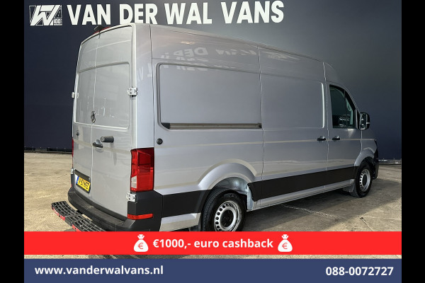 Volkswagen Crafter 2.0 TDI 141pk L3H3 L2H2 Euro6 Airco | Camera | Apple Carplay | Cruisecontrol Android Auto, Parkeersensoren, Bijrijdersbank, 3000kg Trekvermogen, zilver Volkswagen Crafter 2.0 TDI 141pk L3H3 L2H2 Euro6 Airco | Camera | Apple Carplay | Cruisecontrol Android Auto, Parkeersensoren, Bijrijdersbank, 3000kg Trekvermogen, zilver