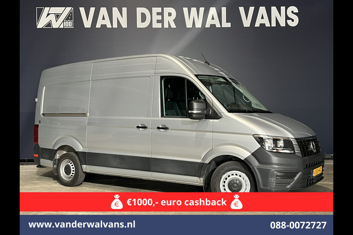 Volkswagen Crafter 2.0 TDI 140pk L3H3 L2H2 Euro6 *Rijklaar Direct Rijden* Airco | Camera | Apple Carplay | Cruisecontrol Parkeersensoren, Android Auto, Chauffeursstoel, Bijrijdersbank, 3000kg trekvermogen, zilver Volkswagen Crafter 2.0 TDI 140pk L3H3 L2H2 Euro6 *Rijklaar Direct Rijden* Airco | Camera | Apple Carplay | Cruisecontrol Parkeersensoren, Android Auto, Chauffeursstoel, Bijrijdersbank, 3000kg trekvermogen, zilver