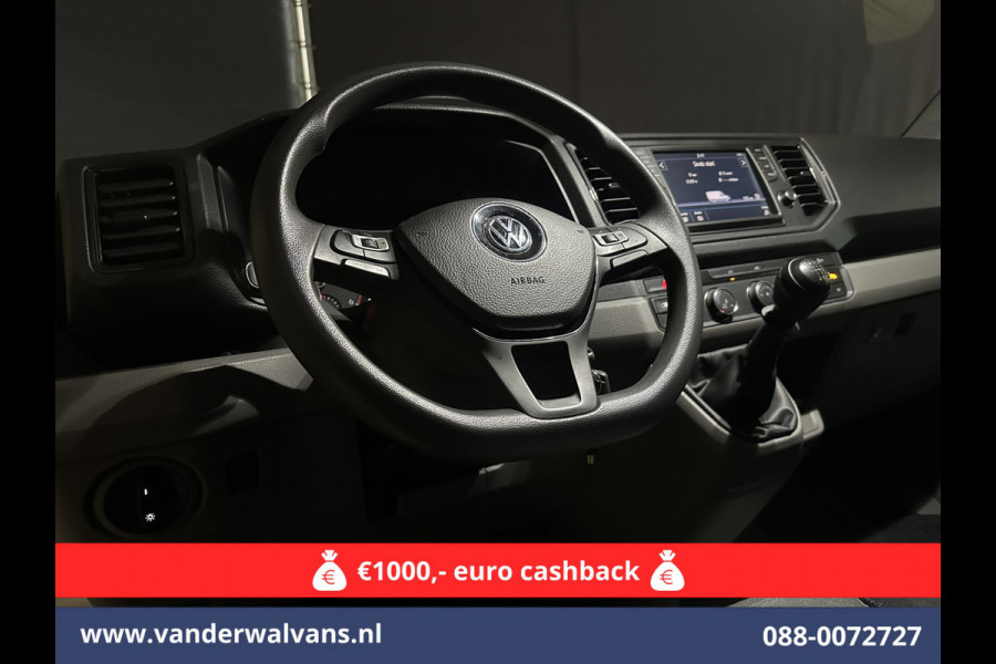 Volkswagen Crafter 2.0 TDI 140pk L3H3 L2H2 Euro6 *Rijklaar Direct Rijden* Airco | Camera | Apple Carplay | Cruisecontrol Parkeersensoren, Android Auto, Chauffeursstoel, Bijrijdersbank, 3000kg trekvermogen, zilver Volkswagen Crafter 2.0 TDI 140pk L3H3 L2H2 Euro6 *Rijklaar Direct Rijden* Airco | Camera | Apple Carplay | Cruisecontrol Parkeersensoren, Android Auto, Chauffeursstoel, Bijrijdersbank, 3000kg trekvermogen, zilver