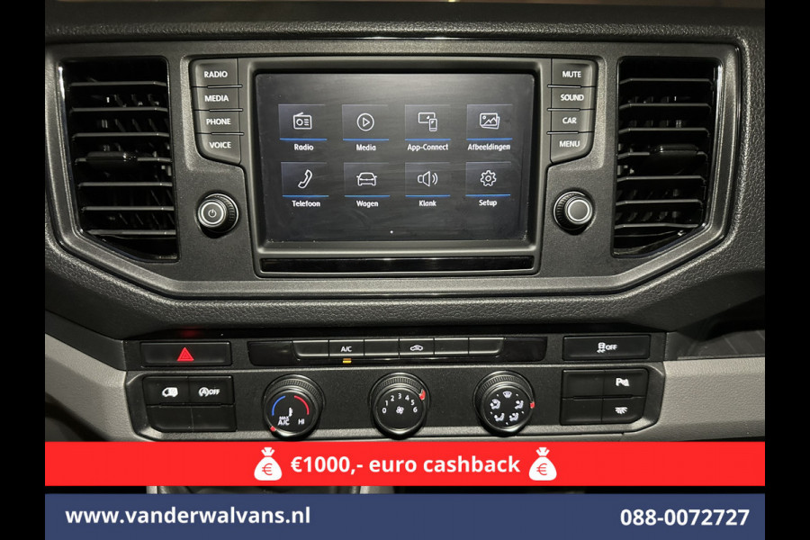 Volkswagen Crafter 2.0 TDI 140pk L3H3 L2H2 Euro6 *Rijklaar Direct Rijden* Airco | Camera | Apple Carplay | Cruisecontrol Parkeersensoren, Android Auto, Chauffeursstoel, Bijrijdersbank, 3000kg trekvermogen, zilver Volkswagen Crafter 2.0 TDI 140pk L3H3 L2H2 Euro6 *Rijklaar Direct Rijden* Airco | Camera | Apple Carplay | Cruisecontrol Parkeersensoren, Android Auto, Chauffeursstoel, Bijrijdersbank, 3000kg trekvermogen, zilver