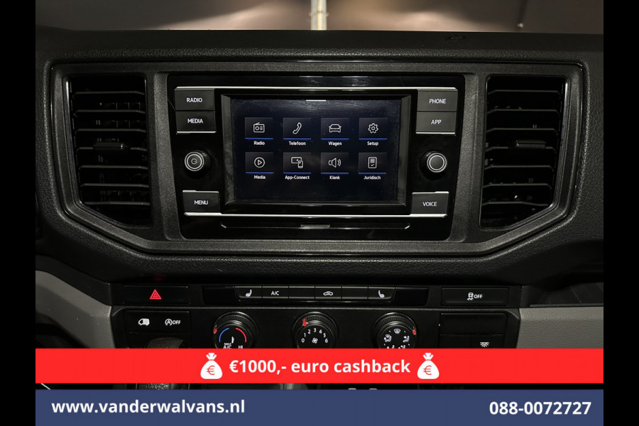 Volkswagen Crafter 2.0 TDI 140 pk Automaat L4H3 L3H2 Euro6 Airco | Camera | Apple Carplay Android Auto, Chauffeursstoel, Stoelverwarming, 3000kg Trekhaak