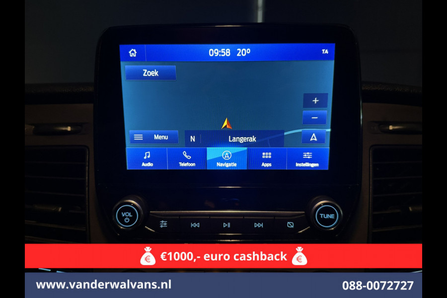 Ford Transit 2.0 TDCI 131pk L3H2 Euro6 *Rijklaar Direct Rijden* Airco | Camera | Navigatie | Apple Carplay | LED | Cruisecontrol Parkeersensoren, Stoelverwarming, Verwarmde voorruit, Bijrijdersbank, 2500kg trekvermogen