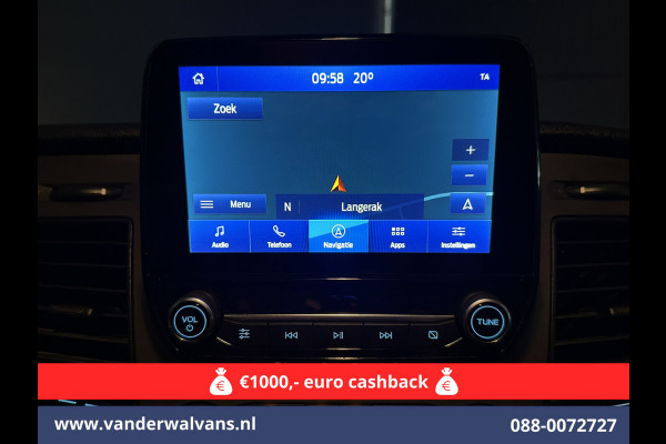 Ford Transit 2.0 TDCI 131pk L3H2 Euro6 *Rijklaar Direct Rijden* Airco | Camera | Navigatie | Apple Carplay | LED | Cruisecontrol Parkeersensoren, Stoelverwarming, Verwarmde voorruit, Bijrijdersbank, 2500kg trekvermogen