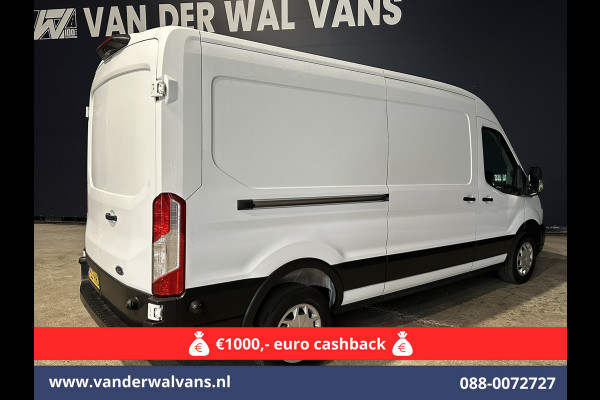 Ford Transit 2.0 TDCI 131pk L3H2 Euro6 *Rijklaar Direct Rijden* Airco | Camera | Navigatie | Apple Carplay | LED | Cruisecontrol Parkeersensoren, Stoelverwarming, Verwarmde voorruit, Bijrijdersbank, 2500kg trekvermogen