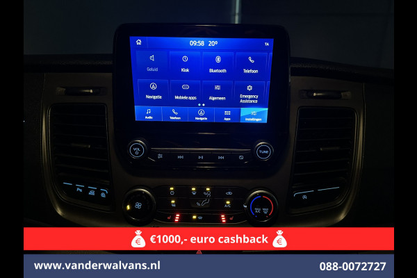 Ford Transit 2.0 TDCI 131pk L3H2 Euro6 *Rijklaar Direct Rijden* Airco | Camera | Navigatie | Apple Carplay | LED | Cruisecontrol Parkeersensoren, Stoelverwarming, Verwarmde voorruit, Bijrijdersbank, 2500kg trekvermogen