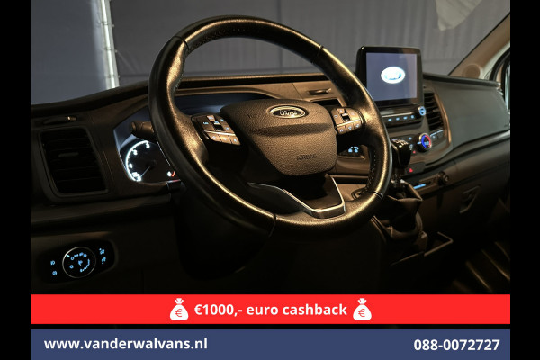 Ford Transit 2.0 TDCI 131pk L3H2 Euro6 *Rijklaar Direct Rijden* Airco | Camera | Navigatie | Apple Carplay | LED | Cruisecontrol Parkeersensoren, Stoelverwarming, Verwarmde voorruit, Bijrijdersbank, 2500kg trekvermogen