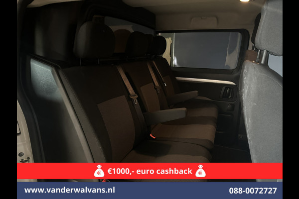 Peugeot Expert 2.0 BlueHDI 123pk L3H1 Dubbele Cabine Euro6 Airco | 2x zijdeur | 2500kg Trekhaak | 5-Zits Cruisecontrol, Parkeersensoren Peugeot Expert 2.0 BlueHDI 123pk L3H1 Dubbele Cabine Euro6 Airco | 2x zijdeur | 2500kg Trekhaak | 5-Zits Cruisecontrol, Parkeersensoren