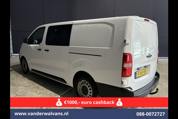 Peugeot Expert 2.0 BlueHDI 123pk L3H1 Dubbele Cabine Euro6 Airco | 2x zijdeur | 2500kg Trekhaak | 5-Zits Cruisecontrol, Parkeersensoren Peugeot Expert 2.0 BlueHDI 123pk L3H1 Dubbele Cabine Euro6 Airco | 2x zijdeur | 2500kg Trekhaak | 5-Zits Cruisecontrol, Parkeersensoren