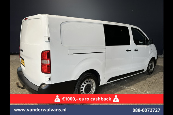 Peugeot Expert 2.0 BlueHDI 123pk L3H1 Dubbele Cabine Euro6 Airco | 2x zijdeur | 2500kg Trekhaak | 5-Zits Cruisecontrol, Parkeersensoren Peugeot Expert 2.0 BlueHDI 123pk L3H1 Dubbele Cabine Euro6 Airco | 2x zijdeur | 2500kg Trekhaak | 5-Zits Cruisecontrol, Parkeersensoren
