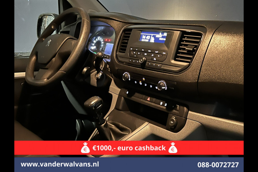 Peugeot Expert 2.0 BlueHDI 123pk L3H1 Dubbele Cabine Euro6 Airco | 2x zijdeur | 2500kg Trekhaak | 5-Zits Cruisecontrol, Parkeersensoren Peugeot Expert 2.0 BlueHDI 123pk L3H1 Dubbele Cabine Euro6 Airco | 2x zijdeur | 2500kg Trekhaak | 5-Zits Cruisecontrol, Parkeersensoren