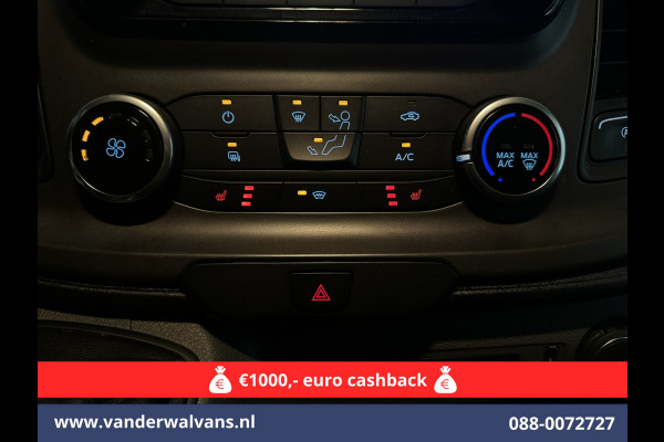 Ford Transit 2.0 TDCI 131pk L3H2 Euro6 Airco | Navigatie | Camera | Cruisecontrol | Apple Carplay | Stoelverwarming Android Auto, verwarmde voorruit, Parkeersensoren, Bijrijdersbank