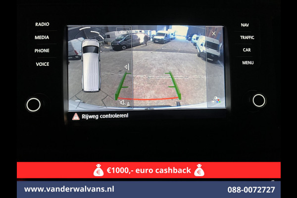 Volkswagen Crafter 2.0 TDI 140pk Automaat L4H3 L3H2 Euro6 Airco | Navigatie | Apple carplay | Camera Cruisecontrol, android auto, parkeersensoren, bijrijdersbank, 270 gr. achterdeuren