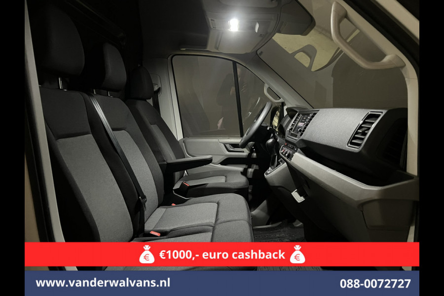 Volkswagen Crafter 2.0 TDI 140pk Automaat L4H3 L3H2 Euro6 Airco | Navigatie | Apple carplay | Camera Cruisecontrol, android auto, parkeersensoren, bijrijdersbank, 270 gr. achterdeuren