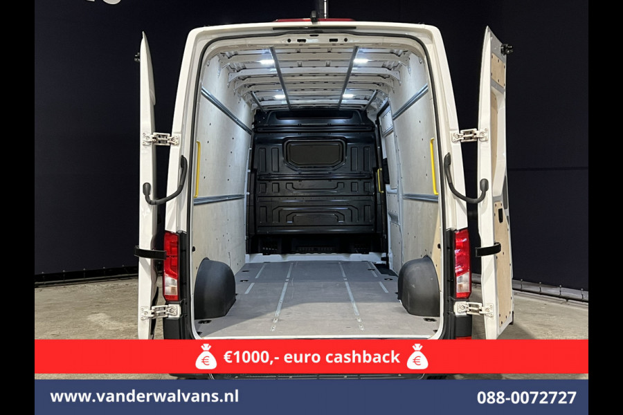 Volkswagen Crafter 2.0 TDI 140pk Automaat L4H3 L3H2 Euro6 Airco | Navigatie | Apple carplay | Camera Cruisecontrol, android auto, parkeersensoren, bijrijdersbank, 270 gr. achterdeuren