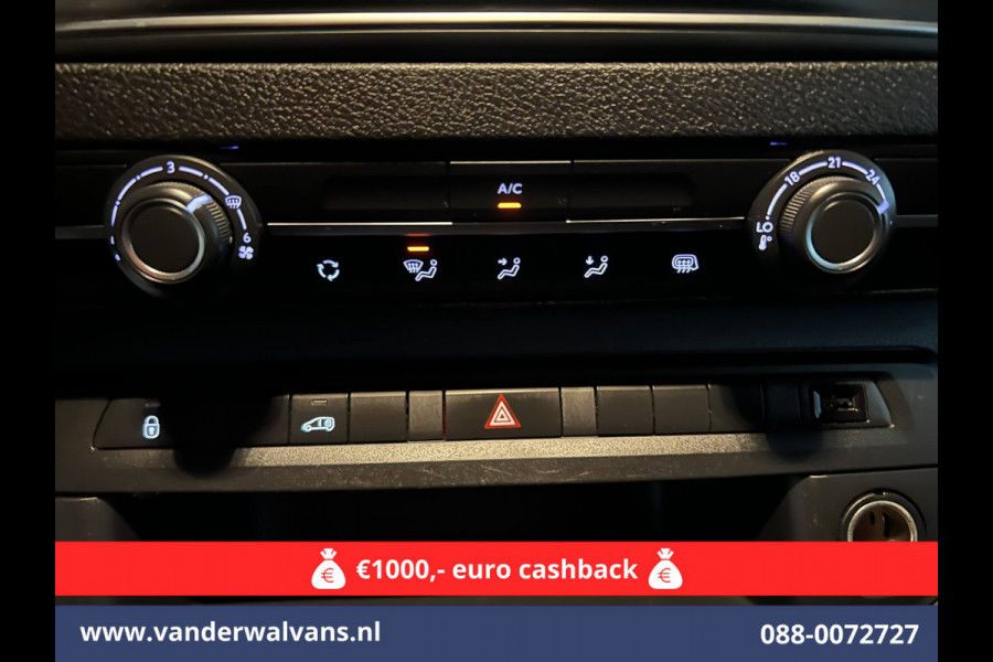Opel Vivaro 2.0 CDTI 123pk Automaat L3H1 XL Euro6 Airco | Apple Carplay | Cruisecontrol | Parkeersensoren Android Auto, Stoelverwarming