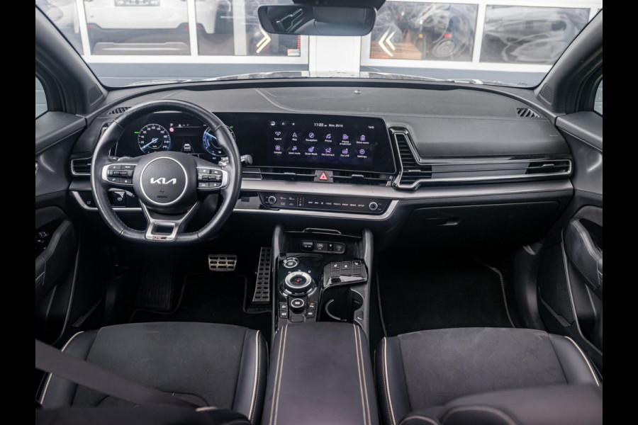 Kia Sportage 1.6 T-GDi Hybrid GT-Line l Navigatie l Apple carplay en Android auto l Stoel en Stuurwiel verwarming l Elektrisch Schuifkantel dak l