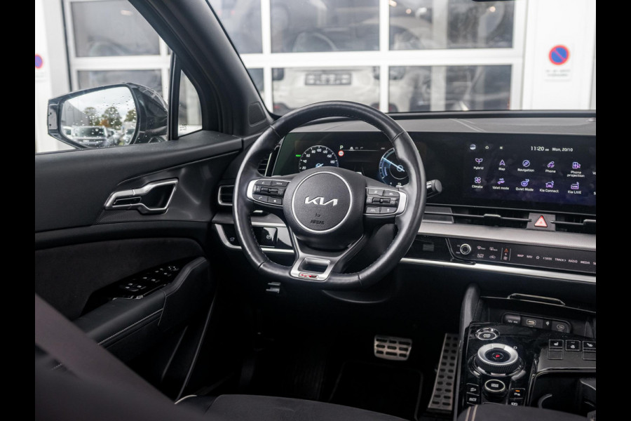 Kia Sportage 1.6 T-GDi Hybrid GT-Line l Navigatie l Apple carplay en Android auto l Stoel en Stuurwiel verwarming l Elektrisch Schuifkantel dak l